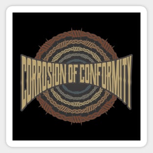 Corrosion of Conformity Barbed Wire Sticker